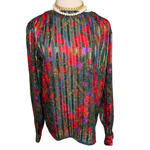 Vintage sheer blouse - Picture 2 of 8